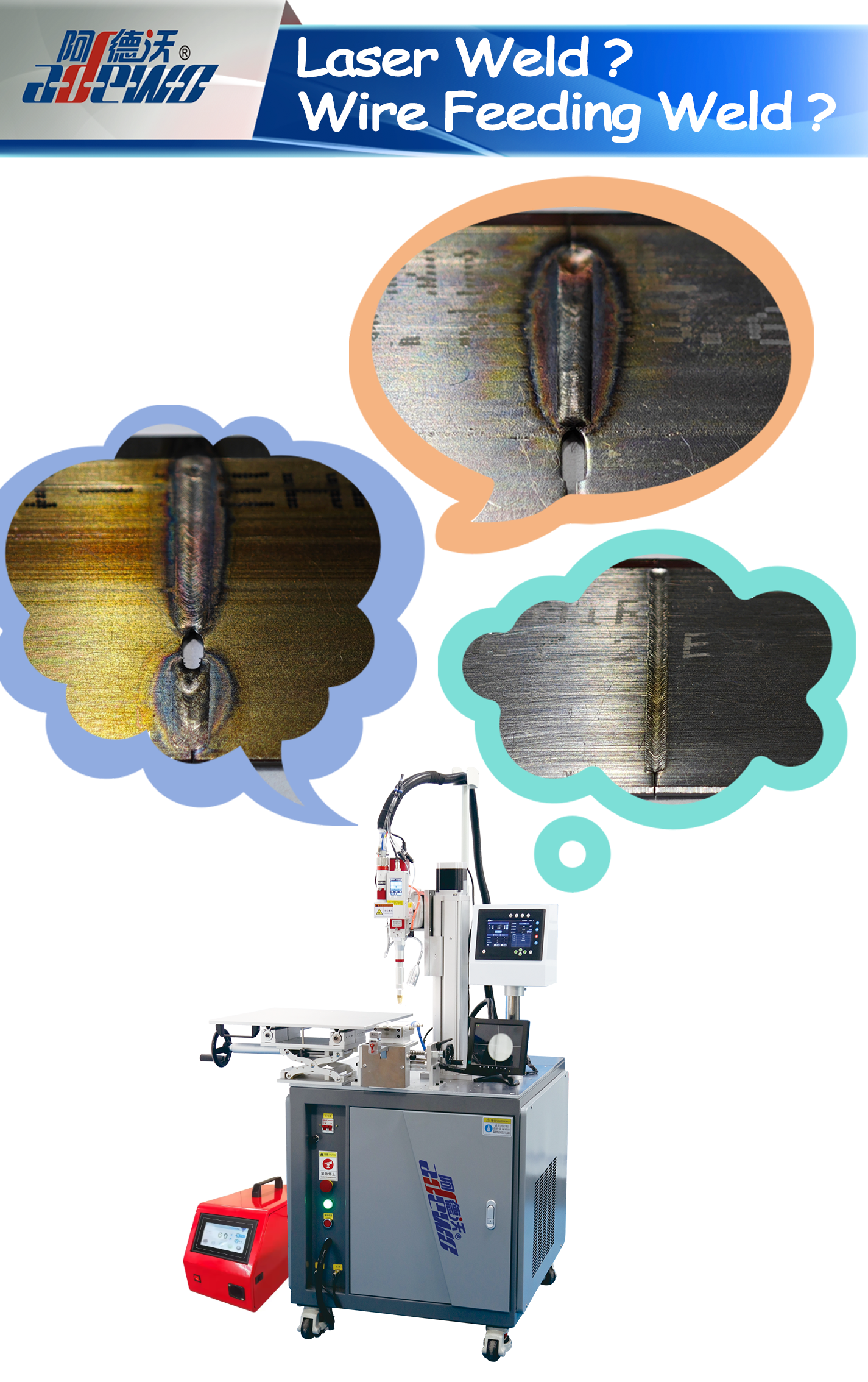 레이저 용접? 와이어 피딩 용접?